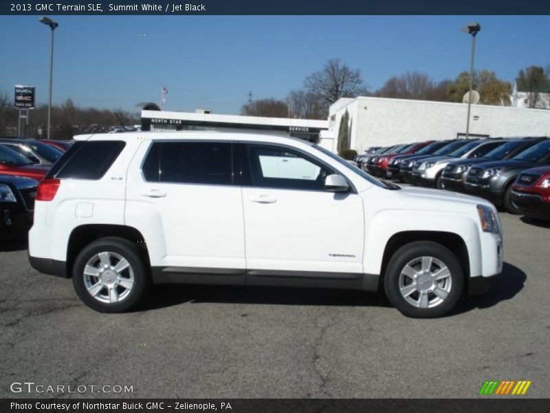 Summit White / Jet Black 2013 GMC Terrain SLE