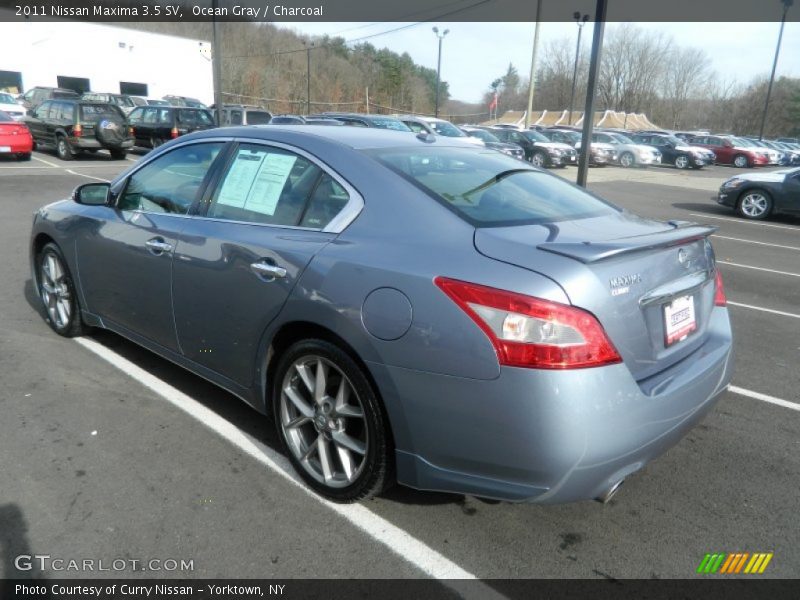 Ocean Gray / Charcoal 2011 Nissan Maxima 3.5 SV