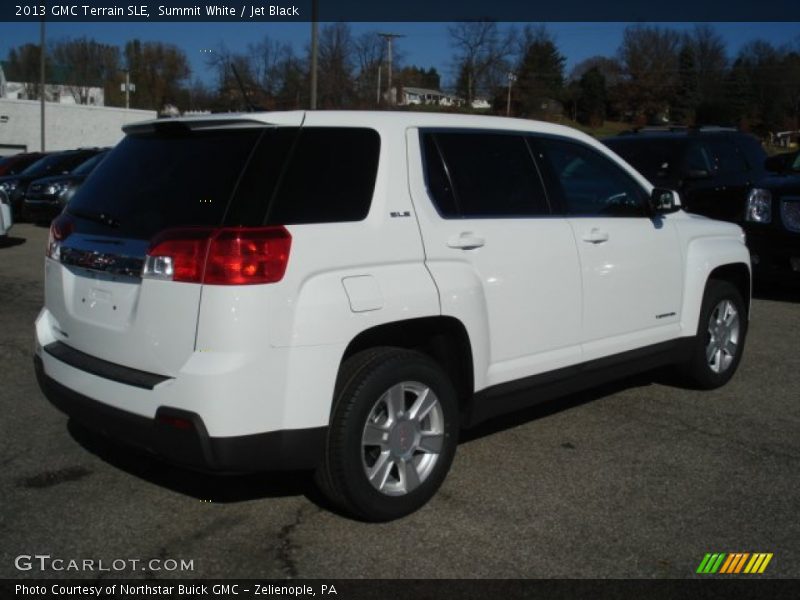 Summit White / Jet Black 2013 GMC Terrain SLE
