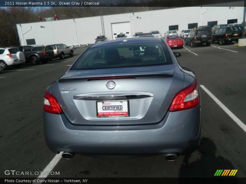 Ocean Gray / Charcoal 2011 Nissan Maxima 3.5 SV