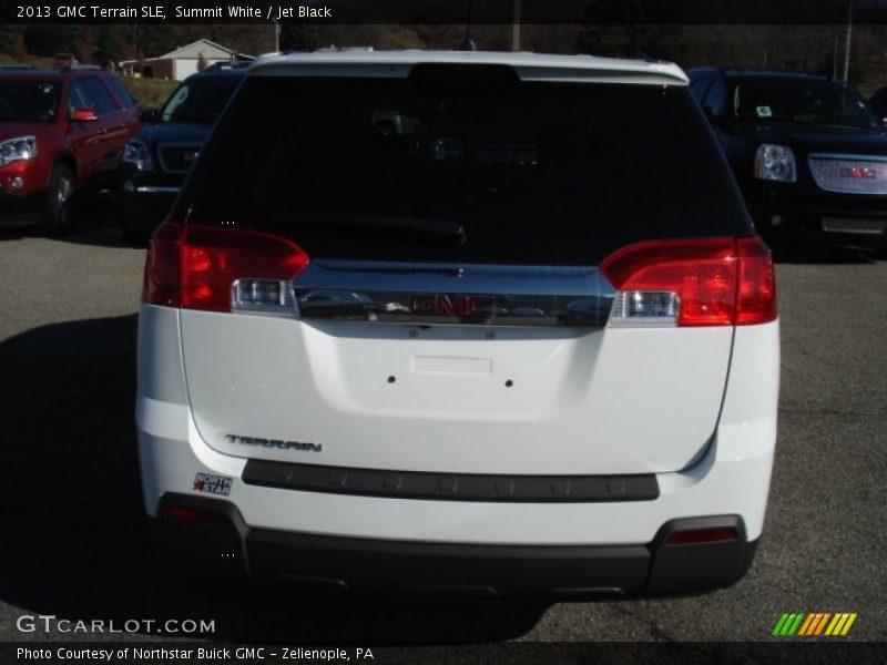 Summit White / Jet Black 2013 GMC Terrain SLE