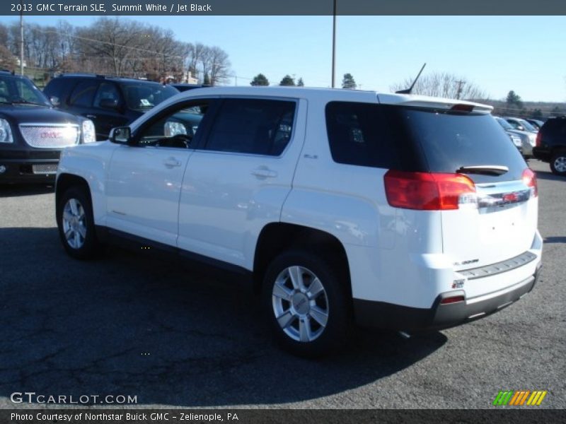 Summit White / Jet Black 2013 GMC Terrain SLE