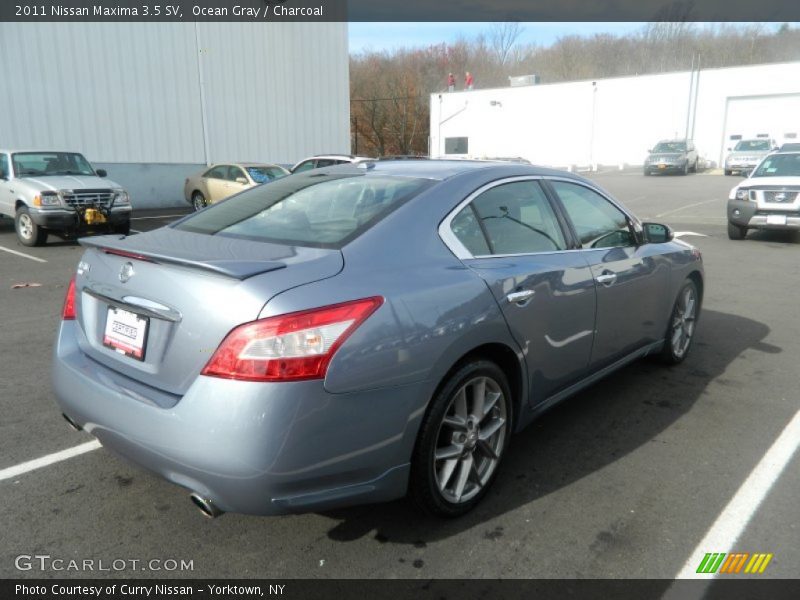 Ocean Gray / Charcoal 2011 Nissan Maxima 3.5 SV