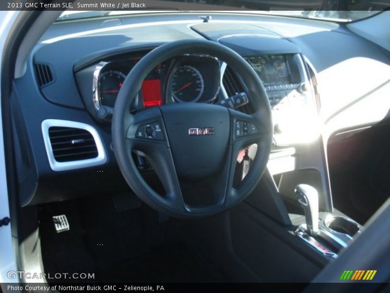 Summit White / Jet Black 2013 GMC Terrain SLE