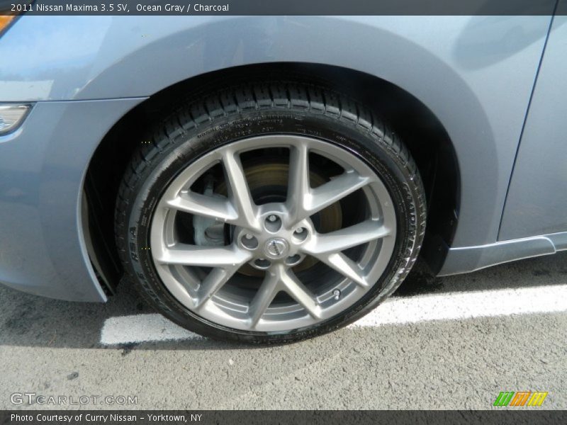 Ocean Gray / Charcoal 2011 Nissan Maxima 3.5 SV