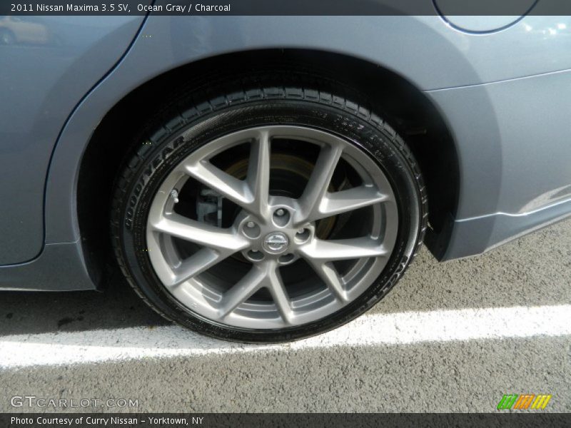 Ocean Gray / Charcoal 2011 Nissan Maxima 3.5 SV
