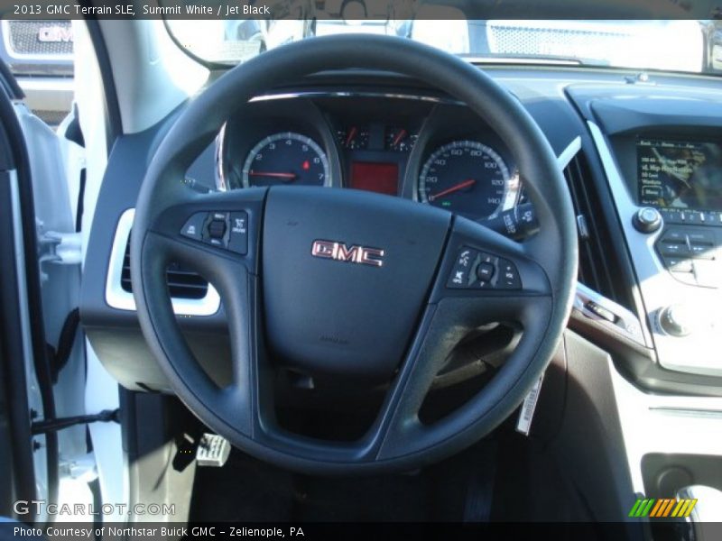 Summit White / Jet Black 2013 GMC Terrain SLE