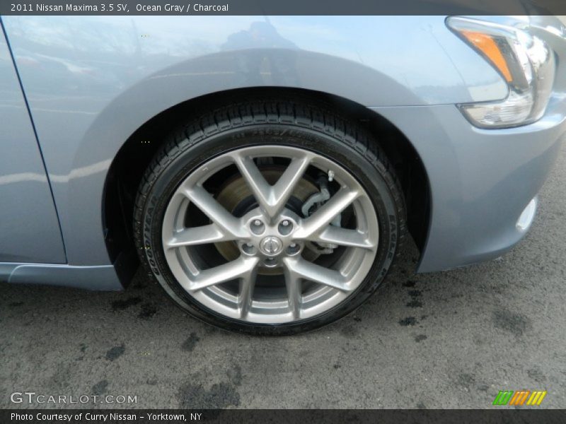 Ocean Gray / Charcoal 2011 Nissan Maxima 3.5 SV