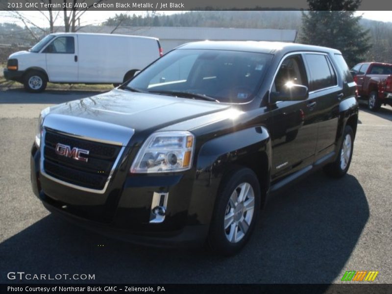 Carbon Black Metallic / Jet Black 2013 GMC Terrain SLE AWD