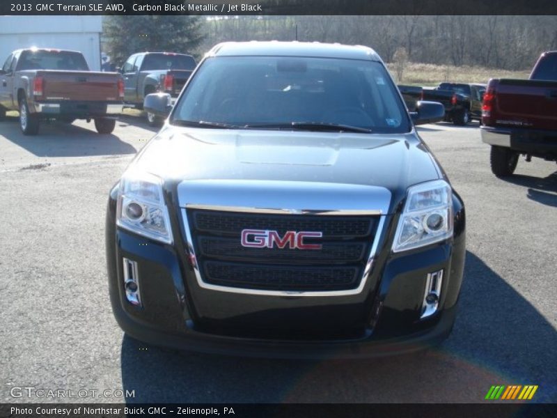 Carbon Black Metallic / Jet Black 2013 GMC Terrain SLE AWD