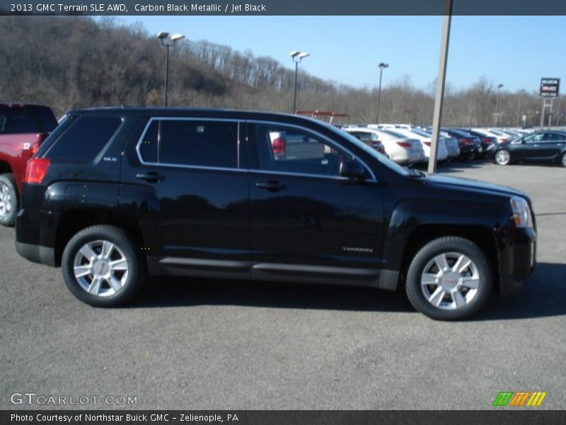 Carbon Black Metallic / Jet Black 2013 GMC Terrain SLE AWD