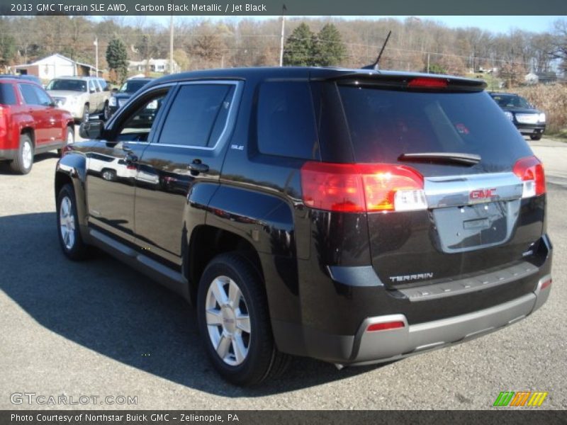Carbon Black Metallic / Jet Black 2013 GMC Terrain SLE AWD