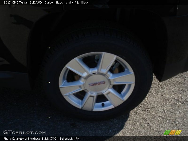 Carbon Black Metallic / Jet Black 2013 GMC Terrain SLE AWD