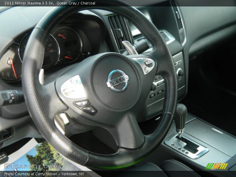 Ocean Gray / Charcoal 2011 Nissan Maxima 3.5 SV