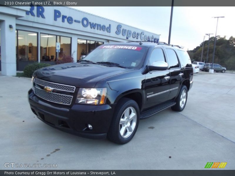 Black / Ebony 2010 Chevrolet Tahoe LTZ
