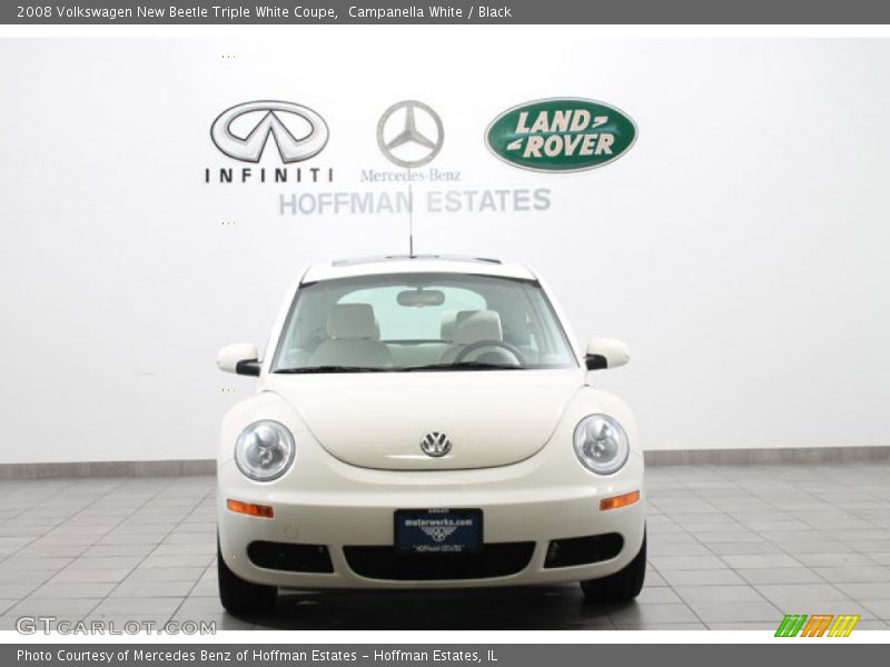 Campanella White / Black 2008 Volkswagen New Beetle Triple White Coupe