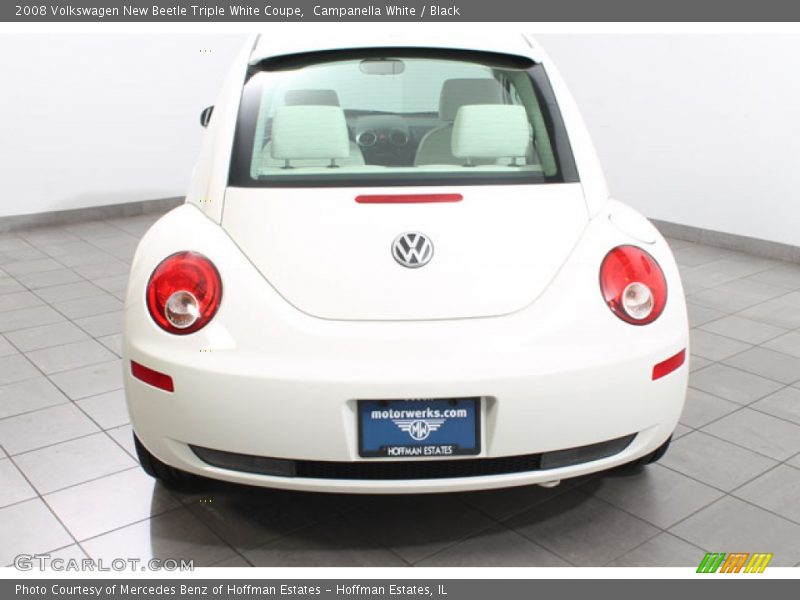 Campanella White / Black 2008 Volkswagen New Beetle Triple White Coupe