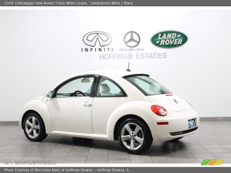 Campanella White / Black 2008 Volkswagen New Beetle Triple White Coupe
