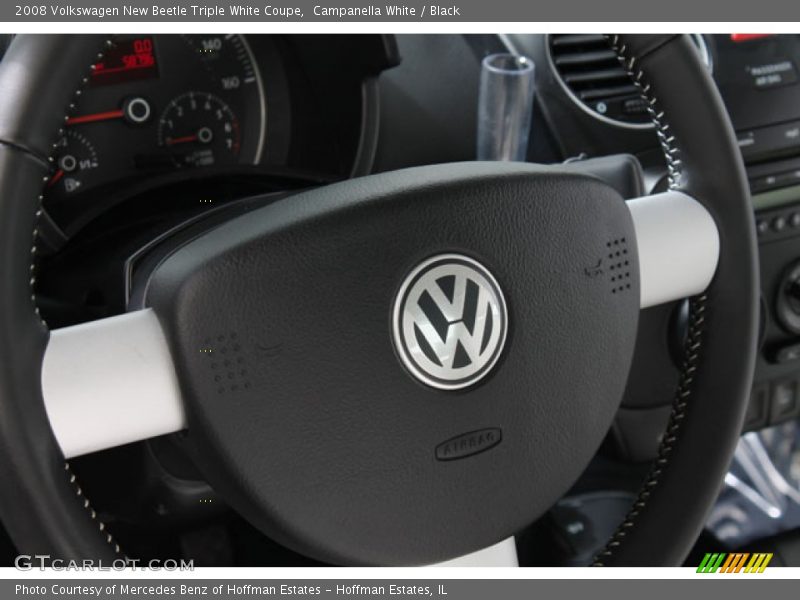 Campanella White / Black 2008 Volkswagen New Beetle Triple White Coupe