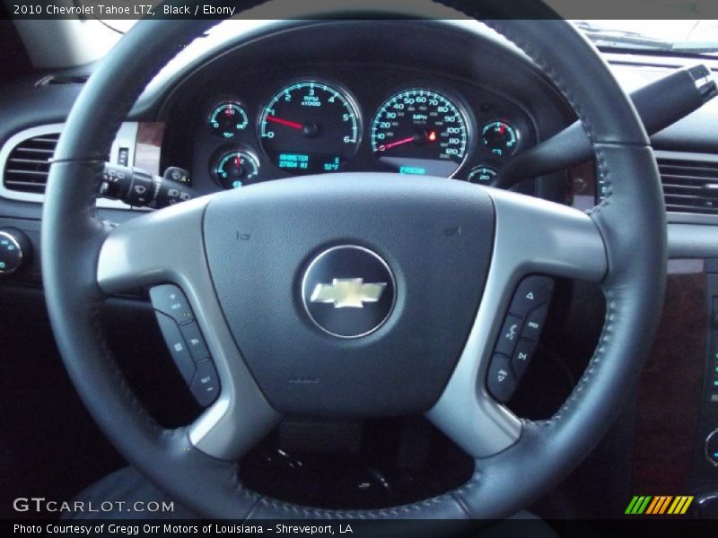 Black / Ebony 2010 Chevrolet Tahoe LTZ