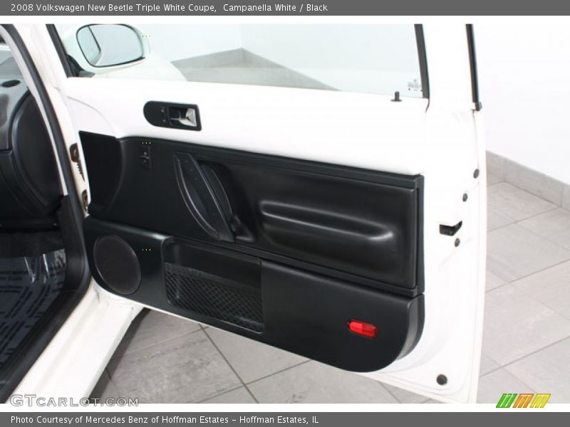 Campanella White / Black 2008 Volkswagen New Beetle Triple White Coupe
