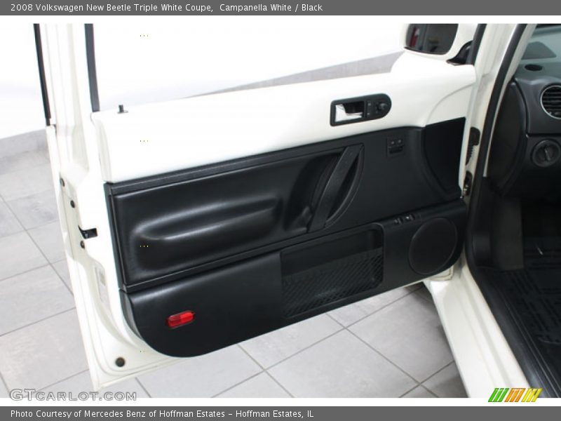 Campanella White / Black 2008 Volkswagen New Beetle Triple White Coupe