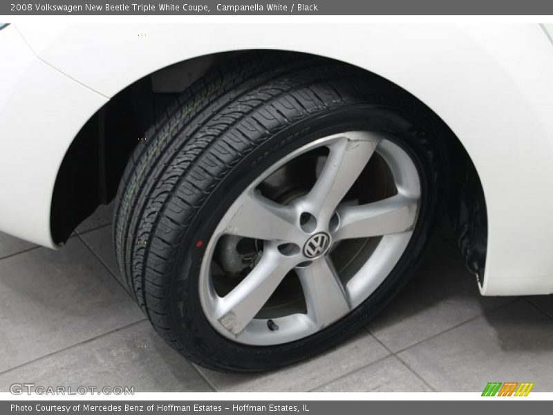 Campanella White / Black 2008 Volkswagen New Beetle Triple White Coupe