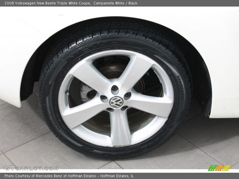 Campanella White / Black 2008 Volkswagen New Beetle Triple White Coupe