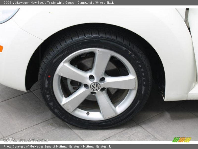 Campanella White / Black 2008 Volkswagen New Beetle Triple White Coupe