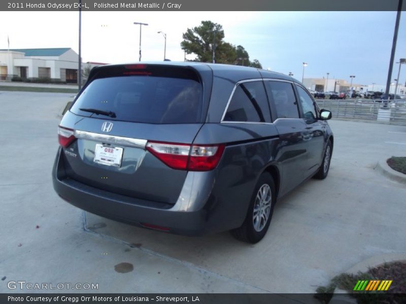 Polished Metal Metallic / Gray 2011 Honda Odyssey EX-L