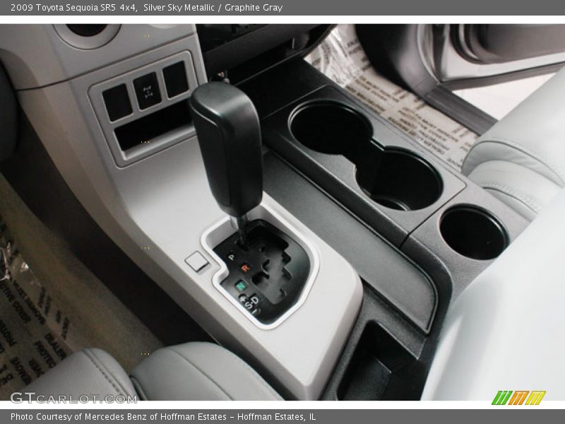Silver Sky Metallic / Graphite Gray 2009 Toyota Sequoia SR5 4x4