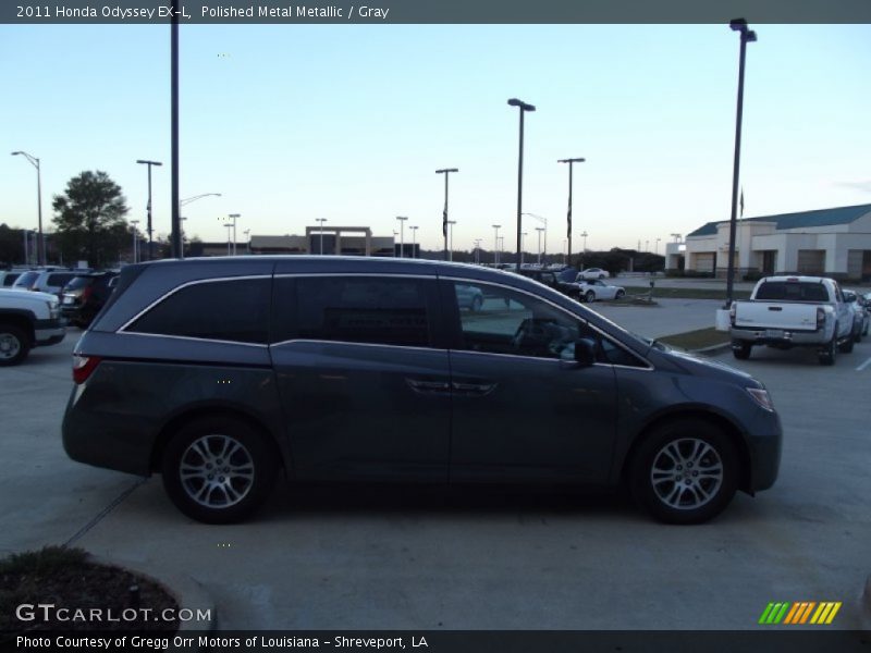 Polished Metal Metallic / Gray 2011 Honda Odyssey EX-L