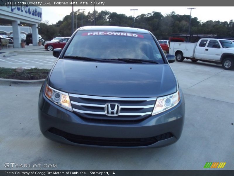 Polished Metal Metallic / Gray 2011 Honda Odyssey EX-L