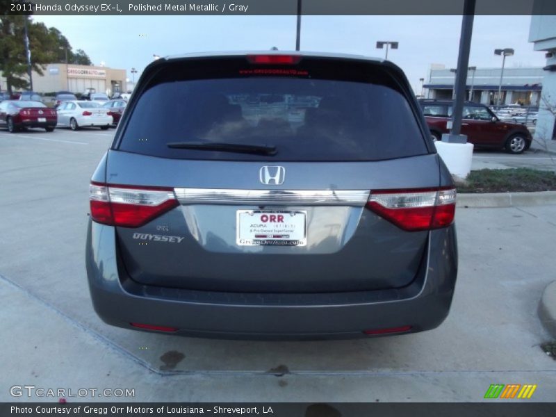 Polished Metal Metallic / Gray 2011 Honda Odyssey EX-L