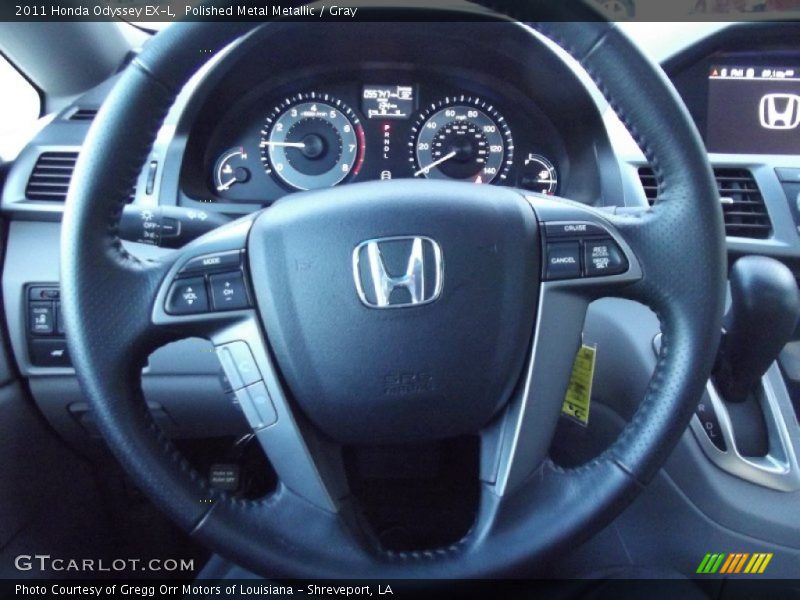 Polished Metal Metallic / Gray 2011 Honda Odyssey EX-L