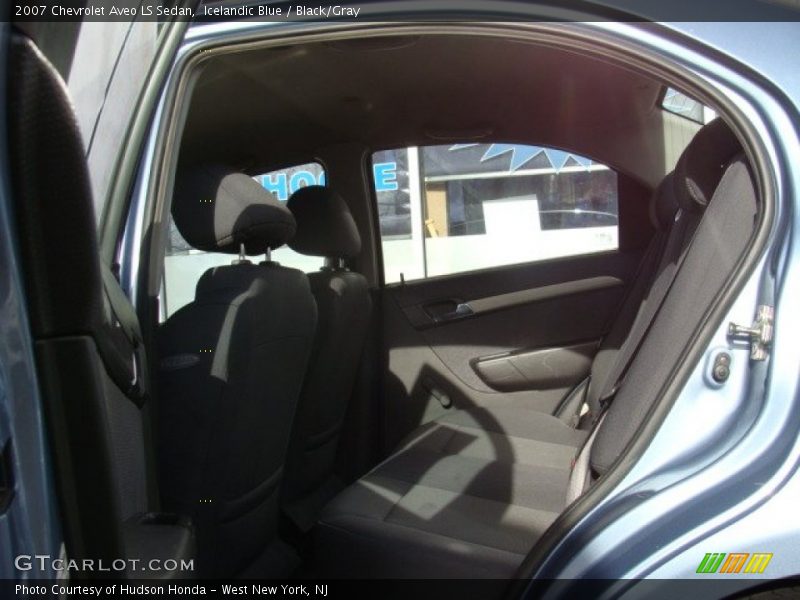 Icelandic Blue / Black/Gray 2007 Chevrolet Aveo LS Sedan