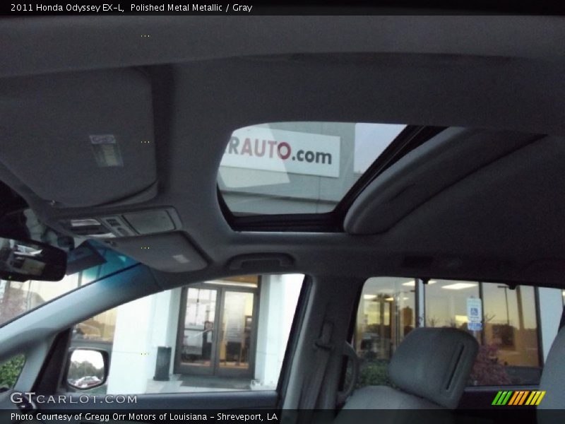 Polished Metal Metallic / Gray 2011 Honda Odyssey EX-L