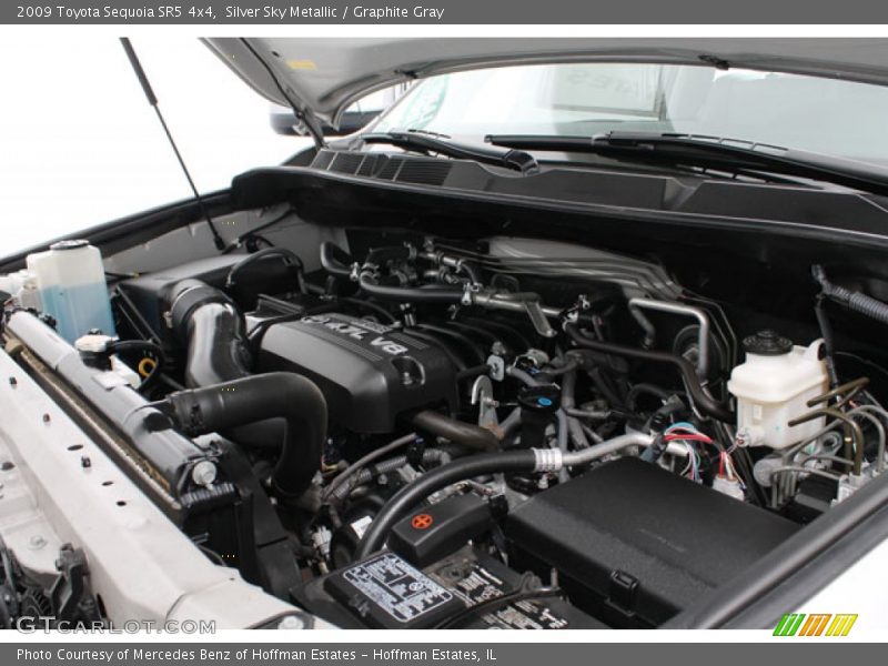 Silver Sky Metallic / Graphite Gray 2009 Toyota Sequoia SR5 4x4