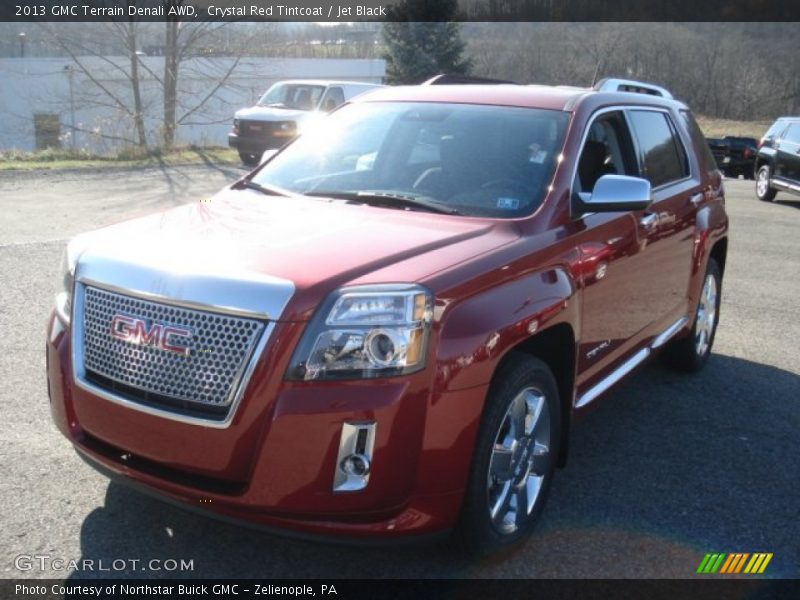 Crystal Red Tintcoat / Jet Black 2013 GMC Terrain Denali AWD