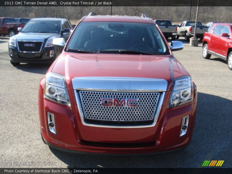 Crystal Red Tintcoat / Jet Black 2013 GMC Terrain Denali AWD