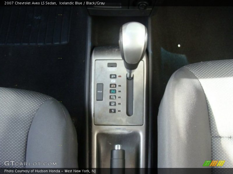 Icelandic Blue / Black/Gray 2007 Chevrolet Aveo LS Sedan