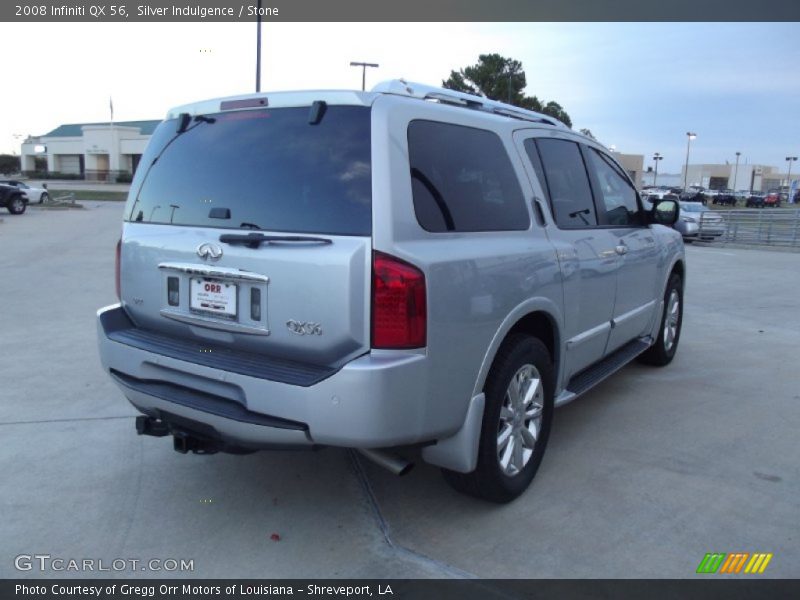 Silver Indulgence / Stone 2008 Infiniti QX 56