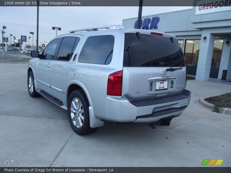 Silver Indulgence / Stone 2008 Infiniti QX 56