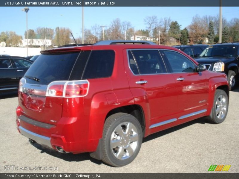 Crystal Red Tintcoat / Jet Black 2013 GMC Terrain Denali AWD