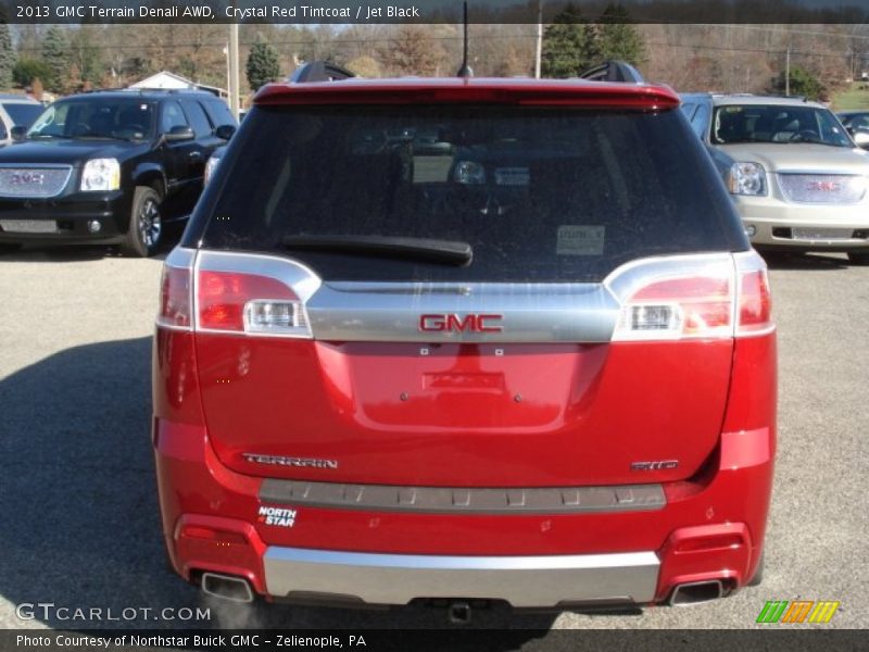 Crystal Red Tintcoat / Jet Black 2013 GMC Terrain Denali AWD