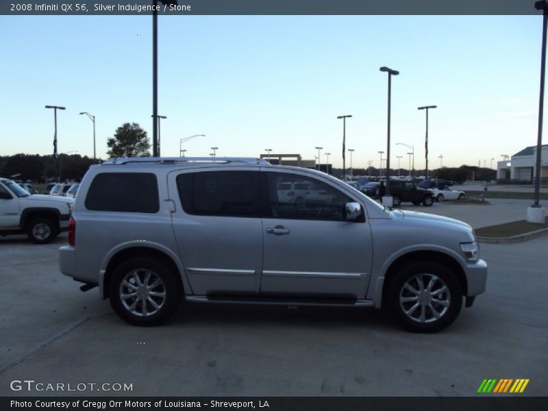 Silver Indulgence / Stone 2008 Infiniti QX 56