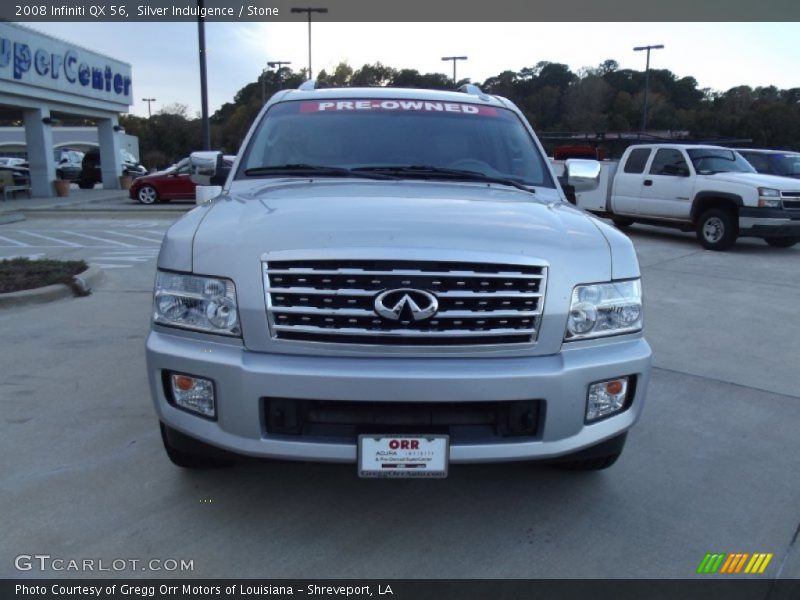 Silver Indulgence / Stone 2008 Infiniti QX 56
