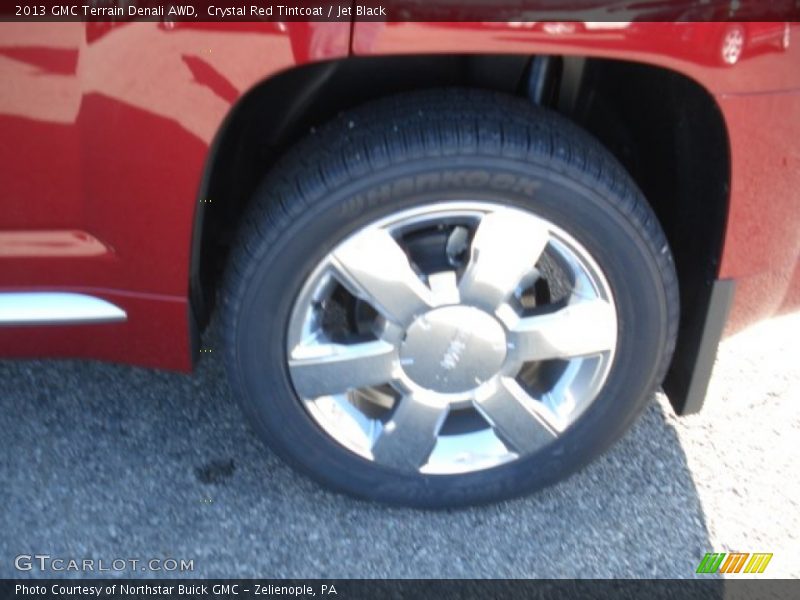 Crystal Red Tintcoat / Jet Black 2013 GMC Terrain Denali AWD