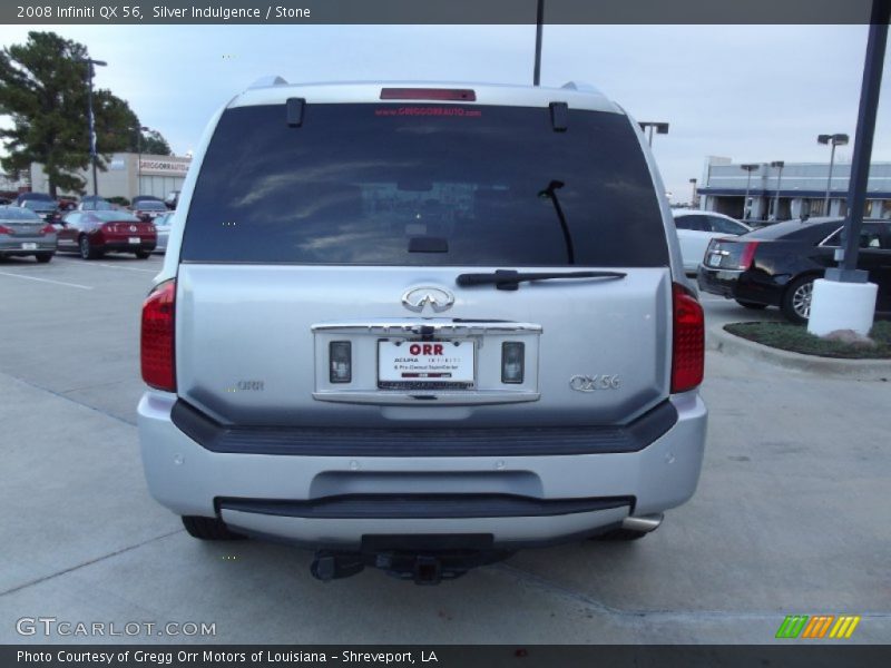 Silver Indulgence / Stone 2008 Infiniti QX 56