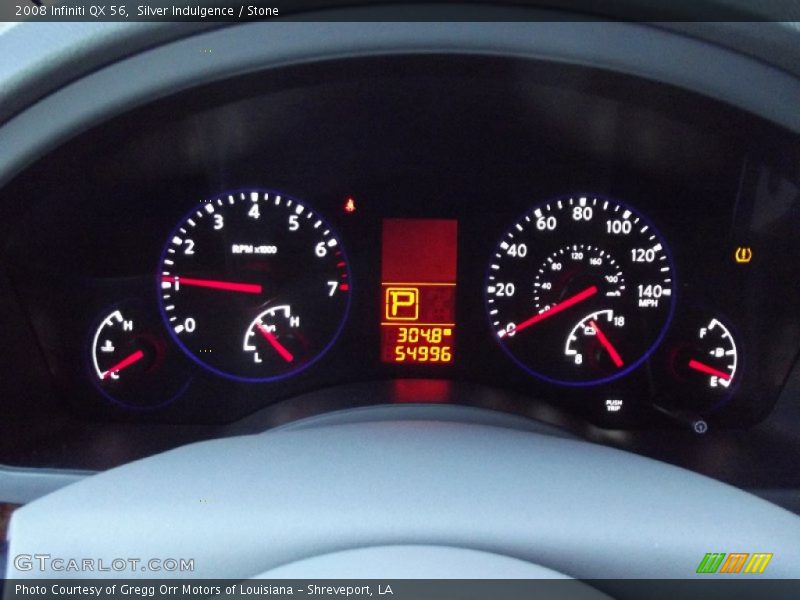 Silver Indulgence / Stone 2008 Infiniti QX 56